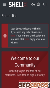 shellx.cc mobil obraz podglądowy