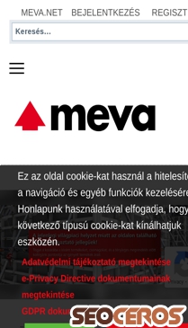 shop.meva.hu mobil előnézeti kép