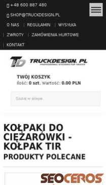 shop.truckdesign.pl mobil előnézeti kép