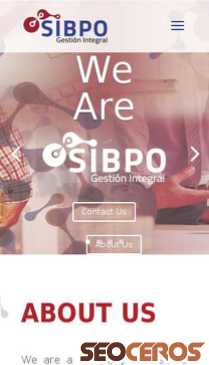 sibpogroup.com mobil vista previa