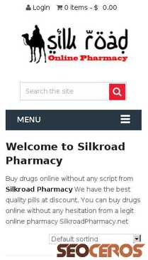 silkroadpharmacy.net mobil 미리보기