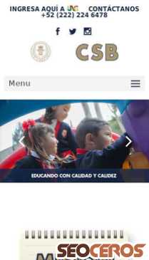 simon-bolivar.edu.mx mobil előnézeti kép