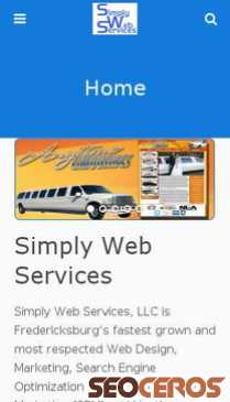 simplywebservices.net mobil preview