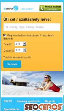 sionline.hu mobil előnézeti kép