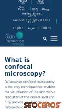 skininspection.co.uk/confocal-microscopy-london mobil obraz podglądowy