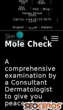 skininspection.co.uk/skin-inspection mobil previzualizare