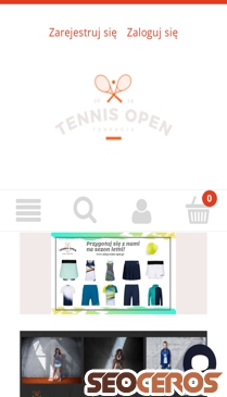sklep-tennis-open.pl mobil previzualizare