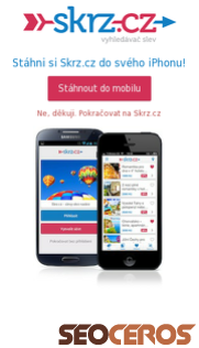 skrz.cz mobil preview