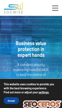 socwise.eu mobil förhandsvisning