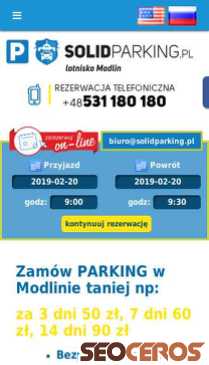 solidparking.pl mobil Vista previa