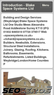 spacesystems.co.uk mobil preview