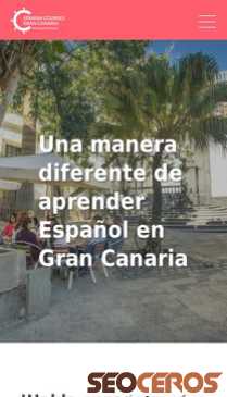 spanishcoursesgrancanaria.net mobil Vorschau