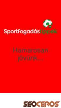 sportfogadastippek.com mobil obraz podglądowy