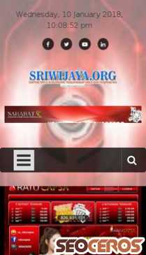 sriwijaya.org mobil obraz podglądowy