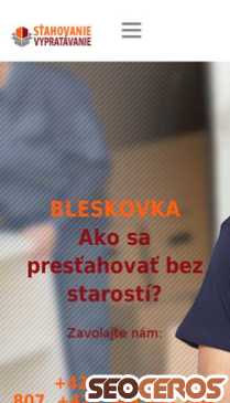 stahovanie-bleskovka.sk mobil előnézeti kép