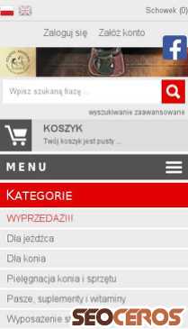 stajnia-miszewo.pl mobil előnézeti kép