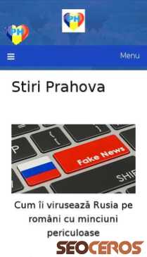 stiri.prahova.online mobil előnézeti kép
