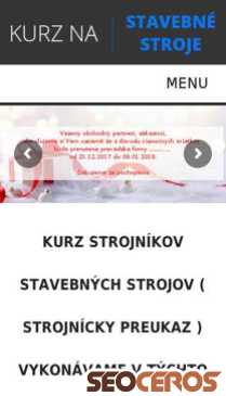 strojnickekurzy.sk mobil előnézeti kép