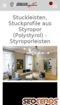 stuckleistenstyropor.de/innere-stuckleisten/stuckleisten-stuckprofile-aus-styropor.html mobil előnézeti kép