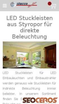 stuckleistenstyropor.de/led-stuckleisten/led-einbauleuchten-einbaustrahler.html mobil previzualizare