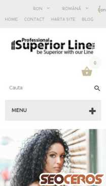 superiorline.ro mobil náhled obrázku