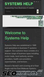 systemshelp.co.uk mobil előnézeti kép