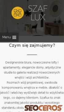 szaflux.waw.pl mobil obraz podglądowy