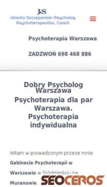 szczepaniak-psychology.eu mobil Vorschau