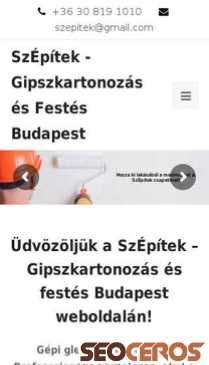 szepitek.hu mobil previzualizare