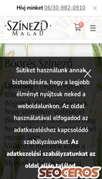 szinezdmagad.hu/szinezok/szinezheto-bogrek mobil náhled obrázku