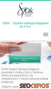 szok-ksiegowosc.pl mobil förhandsvisning