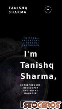 tanishqsharma.com mobil förhandsvisning