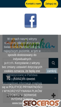 tasiemka.pl mobil förhandsvisning