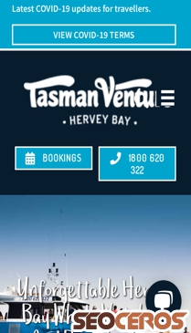 tasmanventure.com.au mobil obraz podglądowy
