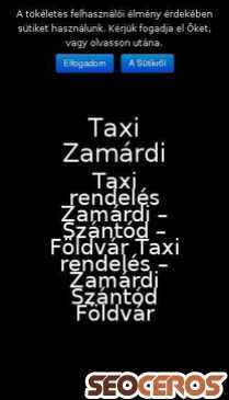 taxizamardi.com mobil previzualizare