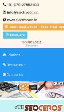 tdssoftware.in mobil preview