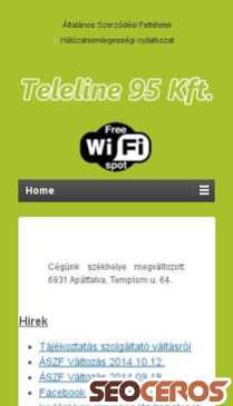 teleline.hu mobil előnézeti kép