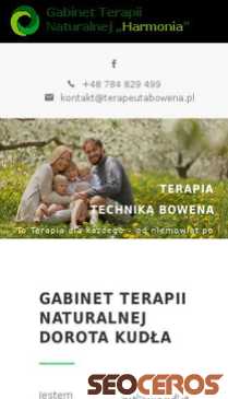 terapeutabowena.pl mobil prikaz slike