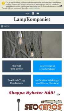 test.lampkompaniet.se mobil előnézeti kép