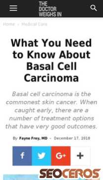 thedoctorweighsin.com/basal-cell-sebaceous-cell-carcinoma mobil 미리보기