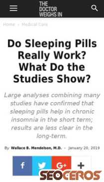 thedoctorweighsin.com/do-sleeping-pills-really-work-what-do-the-studies-show mobil previzualizare