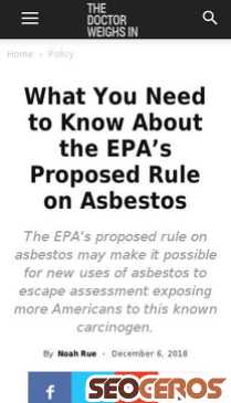 thedoctorweighsin.com/epa-asbestos mobil preview
