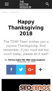 thedoctorweighsin.com/happy-thanksgiving-2018 mobil preview