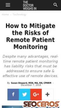 thedoctorweighsin.com/remote-patient-monitoring-risks mobil preview