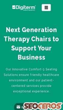 therapy-chairs.com mobil previzualizare
