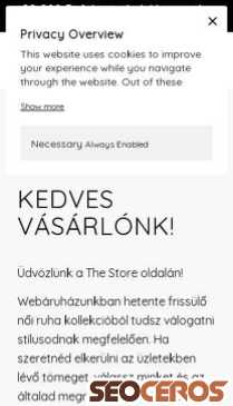 thestore.hu mobil preview