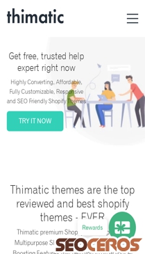 thimatic.com mobil vista previa