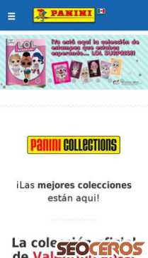 tiendapanini.com.mx mobil prikaz slike