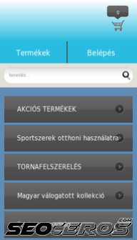 timsport.hu mobil previzualizare