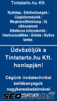 tintatarto.hu mobil förhandsvisning